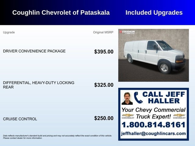 2021 Chevrolet Express Cargo Van Work Van