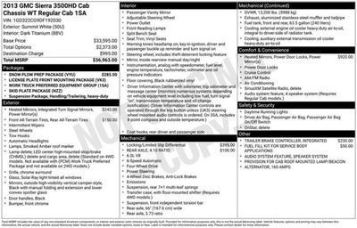 2013 GMC Sierra 3500HD Work Truck