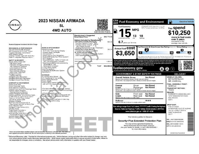 2023 Nissan Armada SL