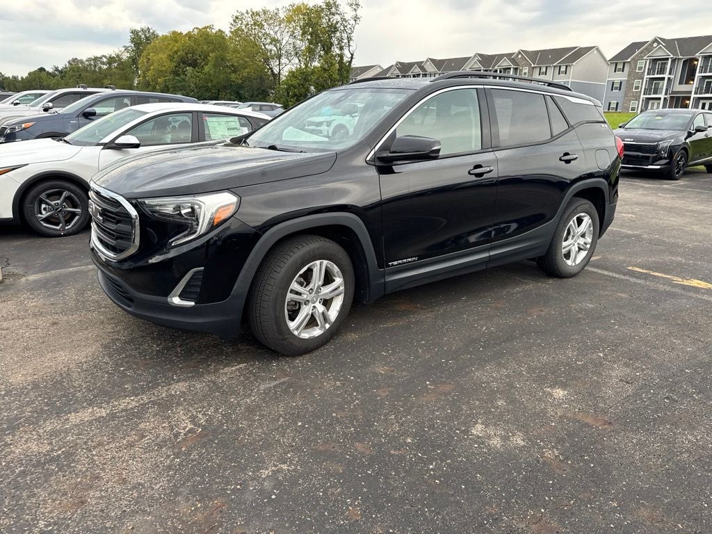 Used 2020 GMC Terrain SLE with VIN 3GKALMEV5LL273762 for sale in Lancaster, OH