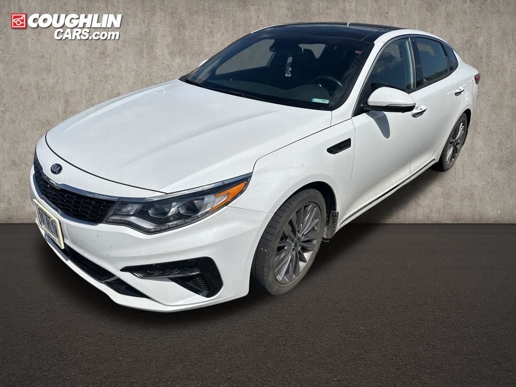 Used 2019 Kia Optima SX with VIN 5XXGV4L21KG304637 for sale in Lancaster, OH