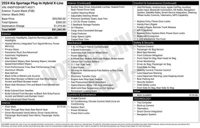 2024 Kia Sportage Plug-In Hybrid X-Line