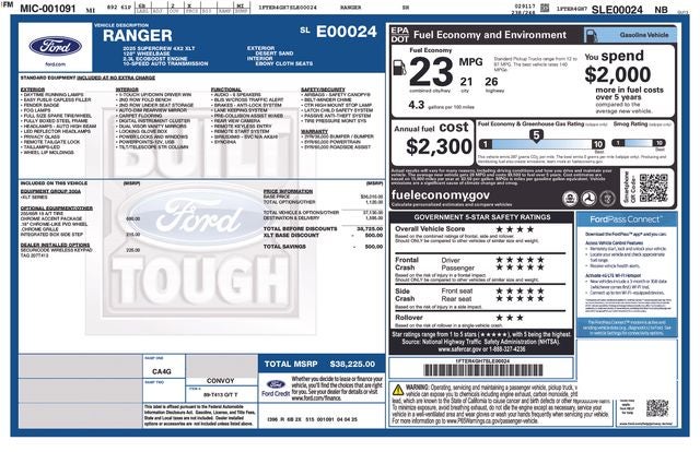 2025 Ford Ranger XLT