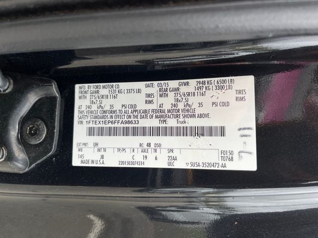 2015 Ford F-150 XLT