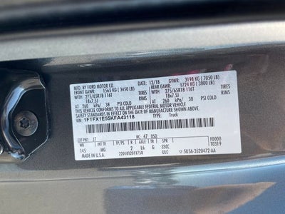 2019 Ford F-150 XLT