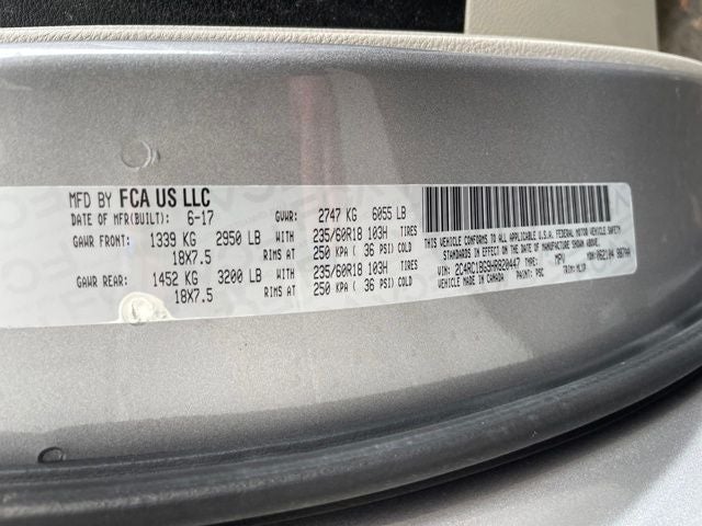 2017 Chrysler Pacifica Touring L