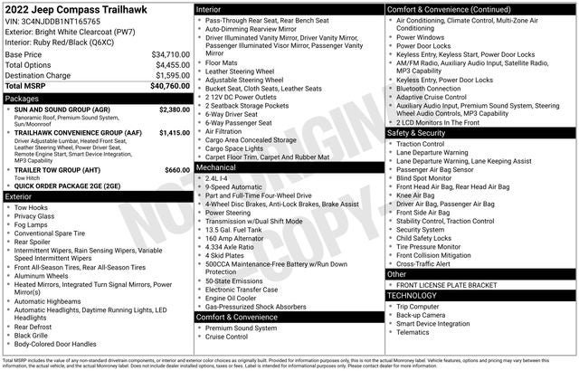 2022 Jeep Compass Trailhawk