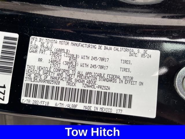 2024 Toyota Tacoma SR5