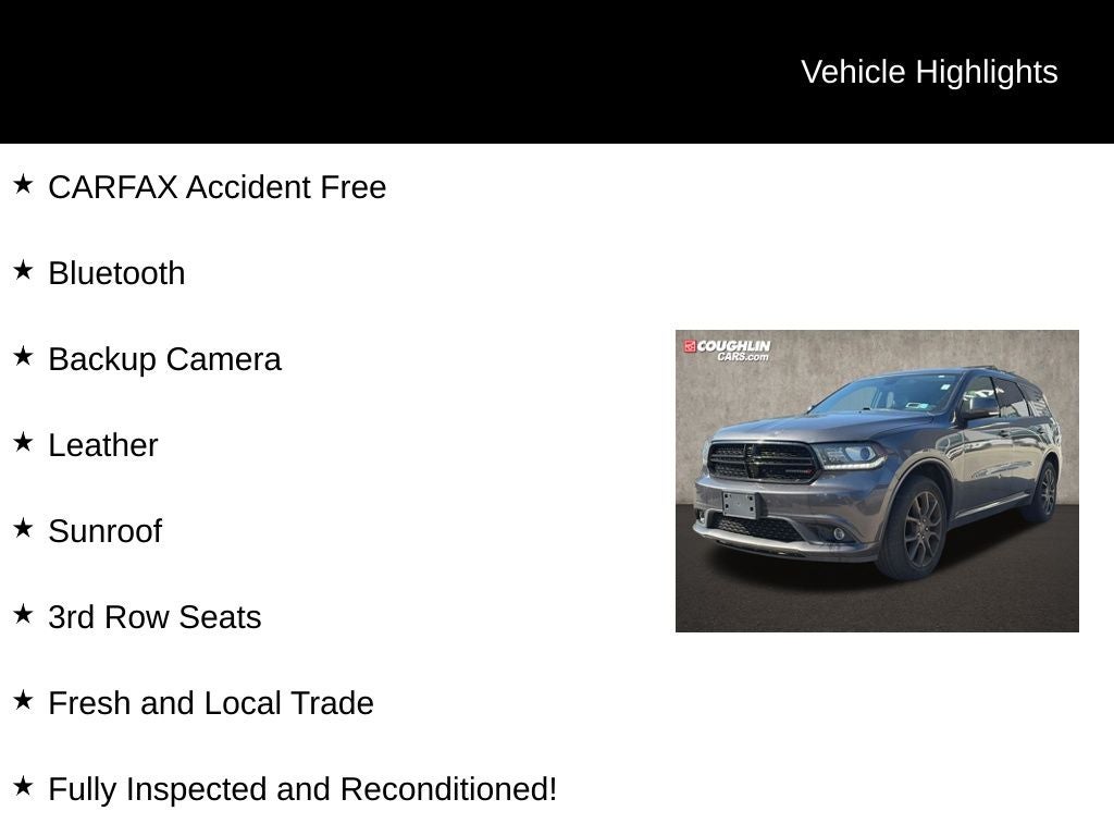 2017 Dodge Durango GT