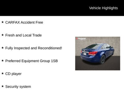 2013 Chevrolet Cruze LS