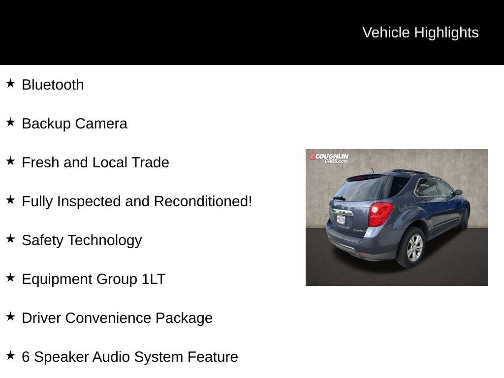 2014 Chevrolet Equinox LT 1LT