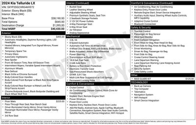 2024 Kia Telluride LX