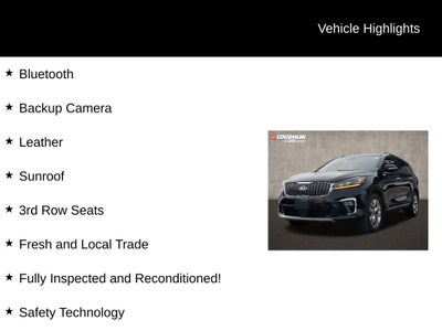 2019 Kia Sorento SX Limited