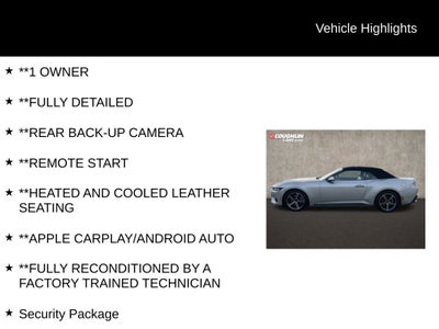 2024 Ford Mustang EcoBoost Premium