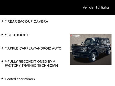 2022 Ford Bronco Base