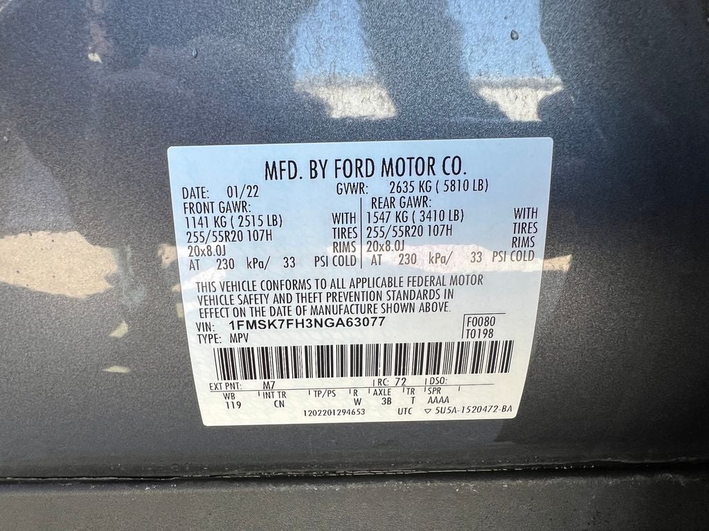 2022 Ford Explorer Limited