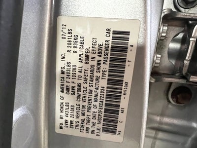 2012 Honda Accord EX-L 2.4