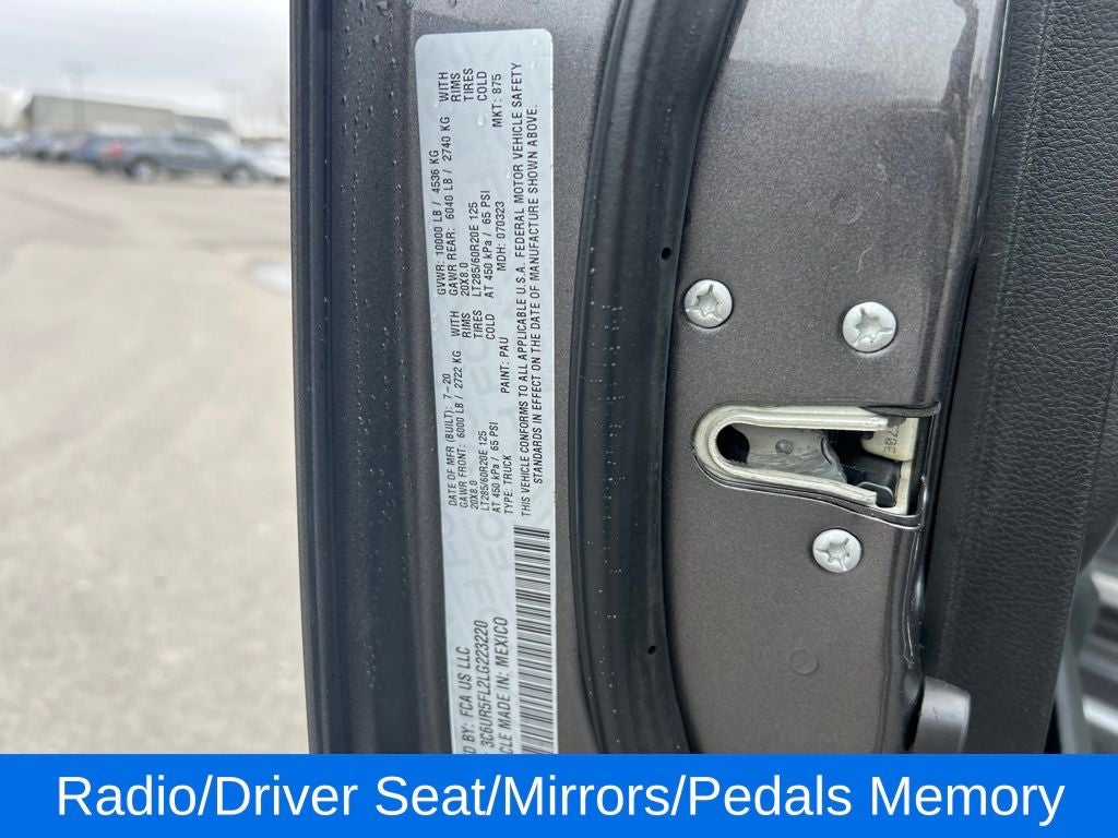 2020 RAM 2500 Laramie