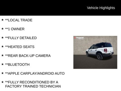 2023 Ford Bronco Sport Badlands