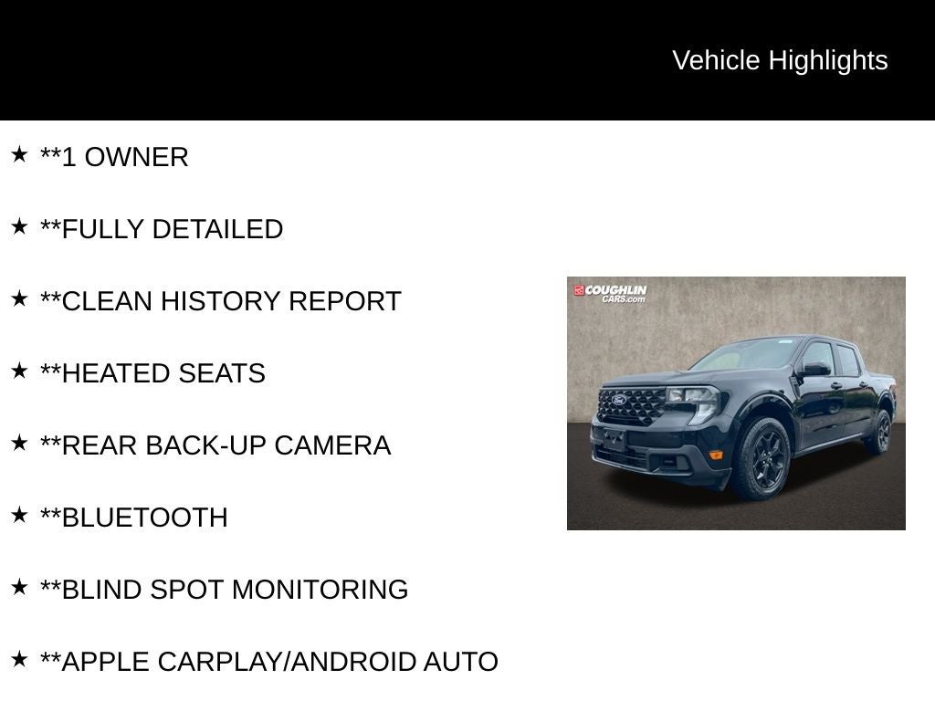 2025 Ford Maverick XLT FX4