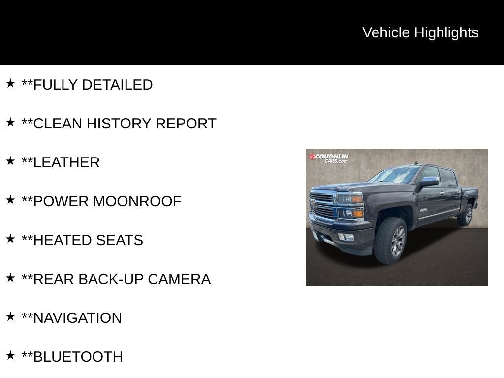 2014 Chevrolet Silverado 1500 High Country