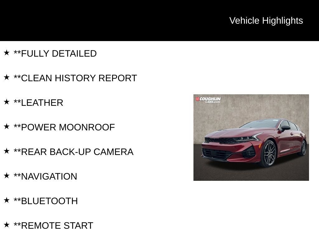 2022 Kia K5 GT