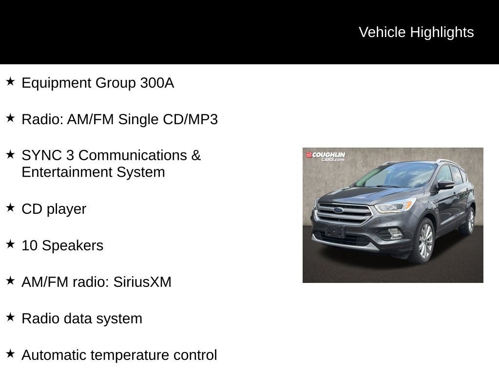 2017 Ford Escape Titanium