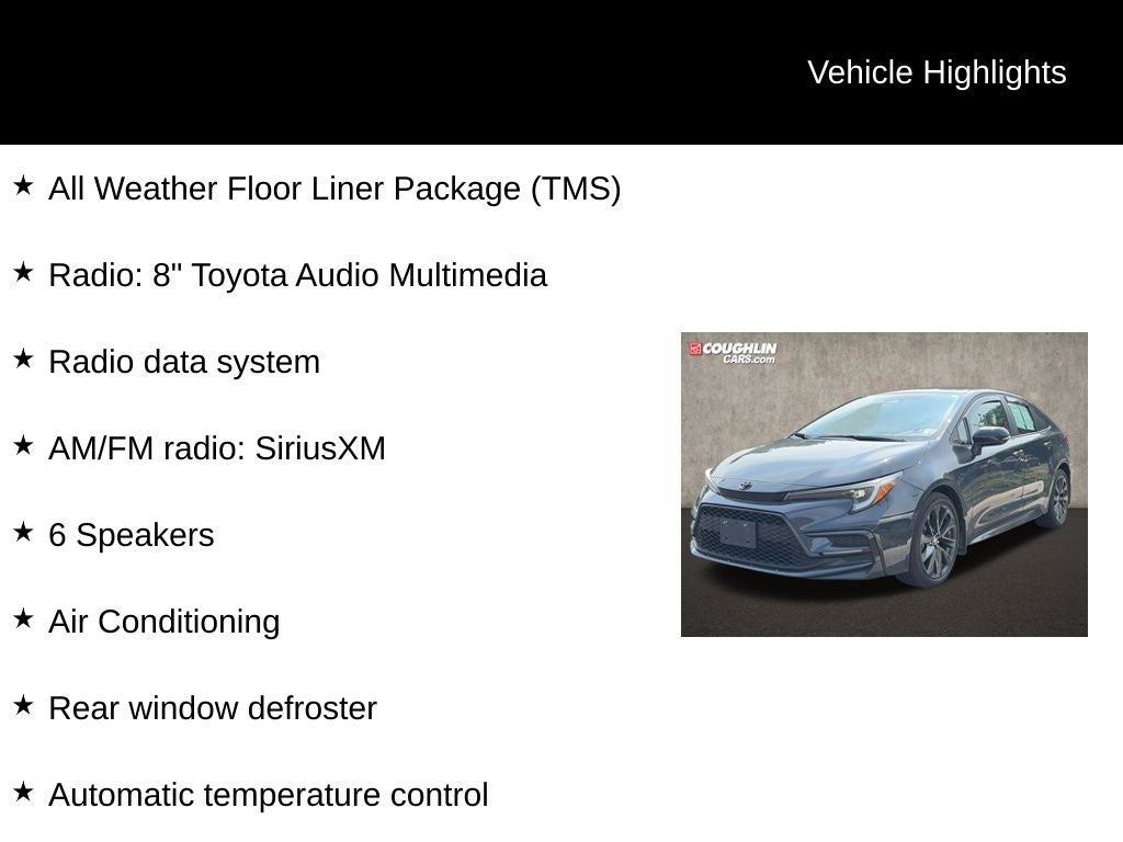 2023 Toyota Corolla SE