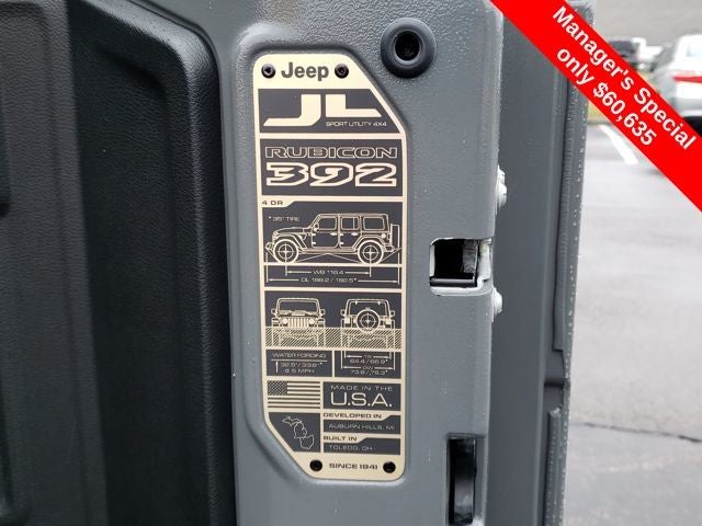 2022 Jeep Wrangler Unlimited Rubicon 392