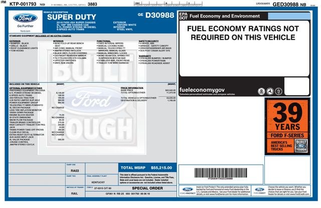 2016 Ford F-450SD XL DRW