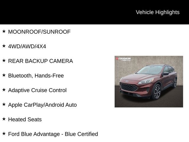 2021 Ford Escape SE Hybrid