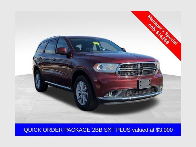 2019 Dodge Durango SXT Plus