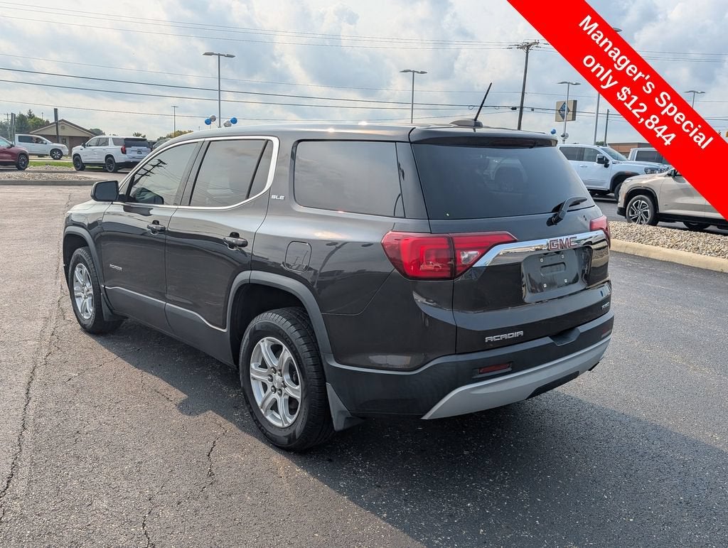 2018 GMC Acadia SLE