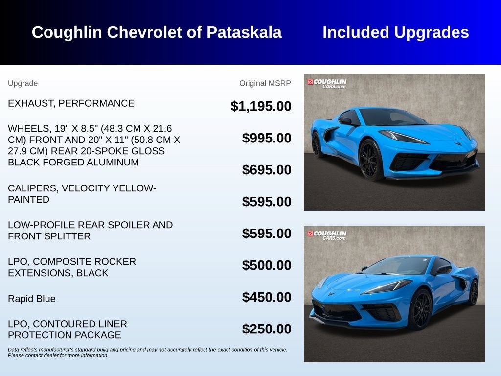 2025 Chevrolet Corvette Stingray 2LT