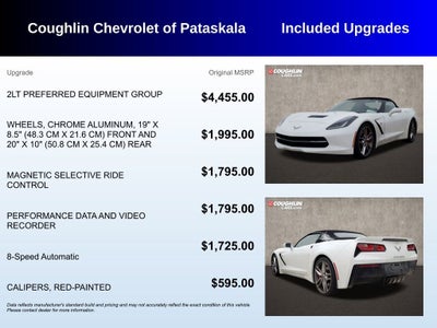 2016 Chevrolet Corvette Stingray Z51 2LT