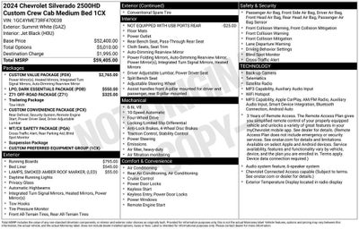 2024 Chevrolet Silverado 2500 HD Custom