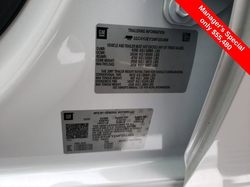 2021 Chevrolet Silverado 3500 HD LTZ DRW