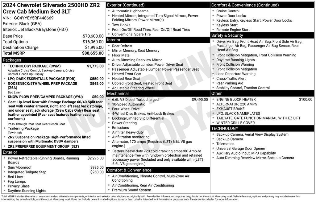 2024 Chevrolet Silverado 2500 HD ZR2