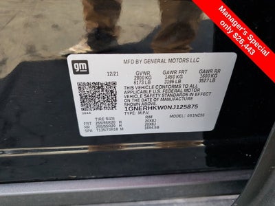 2022 Chevrolet Traverse LT Leather