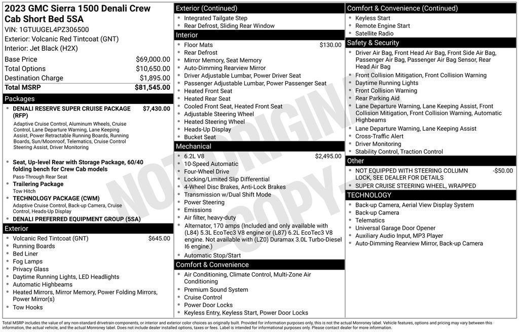 2023 GMC Sierra 1500 Denali