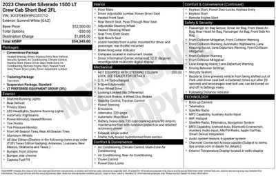 2023 Chevrolet Silverado 1500 LT (2FL)