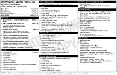 2023 Chevrolet Equinox Premier