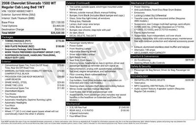 2008 Chevrolet Silverado 1500 Work Truck