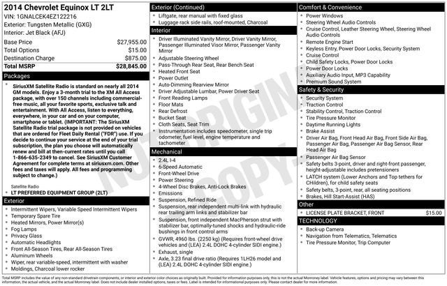 2014 Chevrolet Equinox LT