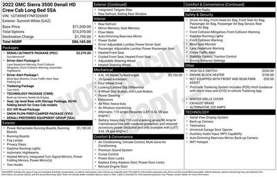 2022 GMC Sierra 3500 HD Denali