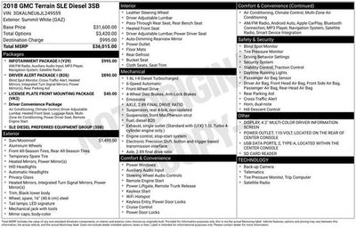 2018 GMC Terrain SLE Diesel