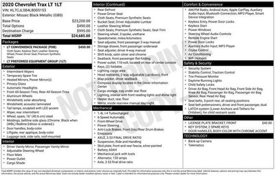 2020 Chevrolet Trax LT