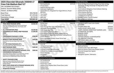 2025 Chevrolet Silverado 2500 HD LT
